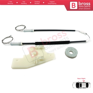 ชุดซ่อมมอเตอร์กระจกไฟฟ้าหลังขวา รุ่น BWR957 สำหรับรถยนต์ 407 6E 6D ปี 2004-2011 แบบ 4/5 ประตู รหัสอะไหล่ 9644893680 - Product Image 4