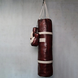 กระสอบต่อยมวย MMA แบบออกแบบได้เองกระเป๋าชกมวยทำจากหนังสำหรับฟิตเนส - Product Image 2