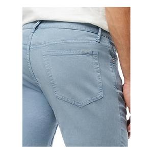 OEM Service Solid Color 100% Cotton Smart Casual <b>Denim</b> <b>Fabric</b> Men's Mid Waist Long Pants Factory Price From Bangladesh - Product Image 4