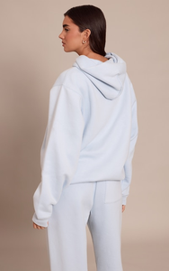Vêtements pour femmes de haute qualité en gros, hauts, sweat-shirt à capuche lourd, surdimensionné, hiver, 100% coton, 340 GSM - Product Image 2