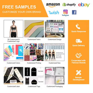 Tendance Top vente sur mesure croisé taille femmes Fitness sans couture Yoga Leggings impression personnalisée vêtements de Fitness pour les femmes - Product Image 3