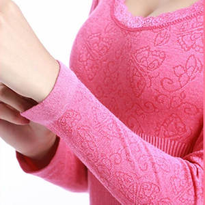 เสื้อแขนยาวผู้หญิงผ้าฝ้ายแห้งเร็วระบายอากาศได้ดีดีไซน์ใหม่ล่าสุดออกแบบโลโก้ได้อย่างยั่งยืน - Product Image 5