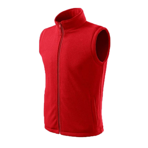 Peay Word industria personalizada al por mayor de alta calidad chaleco polar con cremallera chaleco rojo invierno puffer chaleco - Product Image 4
