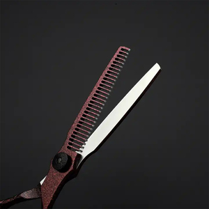 Kit de herramientas de peluquero alemán de acero inoxidable de alta calidad, tijeras de adelgazamiento para cortar el cabello, punta de hoja afilada para usos de salón de belleza - Product Image 4
