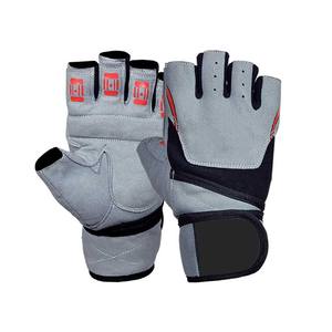Impression de logo personnalisé demi-doigts Gym Fitness Wear Meilleur design Gants de gymnastique pour hommes Gants d'haltérophilie - Product Image 1