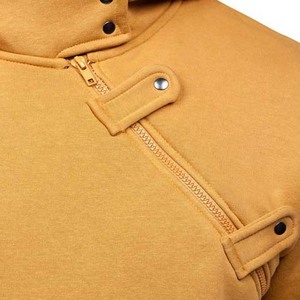 เสื้อมีฮู้ดผ้าฟลีซของผู้ชายแบบสวมหัวผ้าคอตตอน100% เสื้อมีฮู้ดผ้าคอตตอนสไตล์สตรีทแวร์สีพื้นสำหรับฤดูหนาวผลิตตาม2025 - Product Image 5