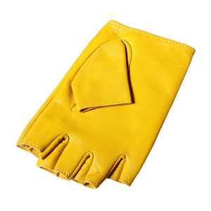 Guantes deportivos de gimnasio Guantes de cuero cruzados antideslizantes para levantamiento de pesas de Pakistán Guantes de entrenamiento - Product Image 5