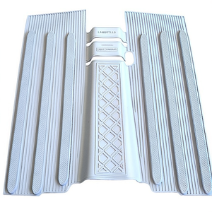 แผ่นยางปูพื้นสีเทาสำหรับรถแลมเบรตต้า LD ล้อ ยาง และอุปกรณ์เสริมอื่นๆ - Product Image 2
