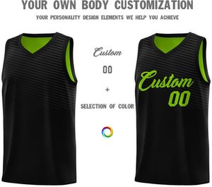 Jersey de baloncesto personalizado para hombres y jóvenes Uniforme de hip hop Atlético personalizado con nombre y número de impresión Ropa deportiva - Product Image 3