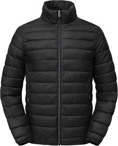 Veste matelassée décontractée pour homme avec capuche amovible, manteau d'hiver isolé en gros, imperméable, veste de ski de voyage, options de logo personnalisé - Product Image 6