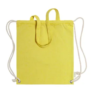 Borsa in Cotone Riciclato Holbery, Zainetti Ecologici per Promozioni, Stile con Coulisse - Product Image 5