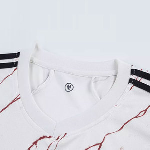 Uniforme de Fútbol Personalizado, Camiseta de Fútbol Retro Vintage, Transpirable, de Secado Rápido, Ajuste Holgado, Personalizable, OEM/ODM, Pedido al por Mayor - Product Image 3