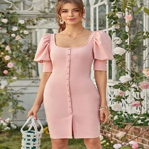 Robe d'été moulante sans manches, jupe de soirée élégante et décontractée pour femmes - Product Image 2