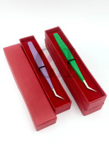 แหนบต่อขนตาปลายหยัก สแตนเลส ทนทาน ป้องกันไฟฟ้าสถิต ระดับมืออาชีพ มีตัวเลือกสีตามสั่ง รูปทรงปลาโลมา - Product Image 3