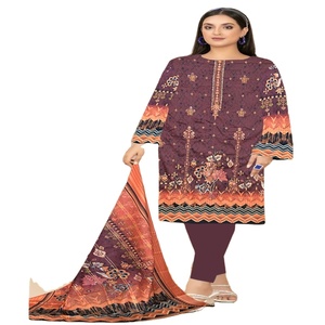 ชุดสูท panjabi สำหรับผู้หญิง-lehenga choli สำหรับผู้หญิงสนามหญ้าชุด3ชิ้นโดย AF แฟชั่นฉบับ3ออกแบบได้ตามต้องการ - Product Image 1