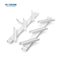 Système de cadre à lamelles en aluminium pour des lames réglables dans les projets de pergola, de jardin et d'ombrage de façade