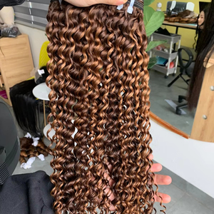 VietNam 9A Grade Raw Vietnamese Human Hair Extension Wavy Texture <b>Deep</b> <b>Wave</b> & Water <b>Wave</b> Remy Hair Weft Weaving <b>Wigs</b> - Product Image 1