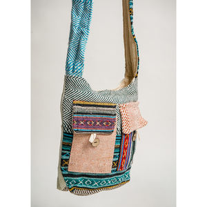 Proveedor indio de Sheeltex (India) Bolsos de mujer de algodón hechos a mano y bolsos de maquillaje con un solo mango a precio al por mayor - Product Image 4