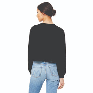 Ropa de calle con logotipo personalizado, sudadera de mujer, Jersey, sudaderas con capucha de gimnasio, Top corto informal para mujer, sudaderas cómodas personalizadas OEM - Product Image 3