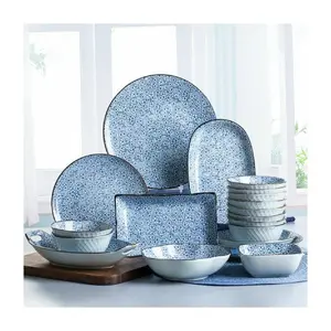 Vietnamese Porcelain Kitchenware Ceramic Dinnerware - Customized style Ceramic Dinnerware Sets lowest Taxes