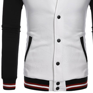 Veste d'hiver légère pour homme, logo personnalisé, couleur unie, grande taille, vêtements décontractés, confortable, respirante, écologique, en laine - Product Image 6