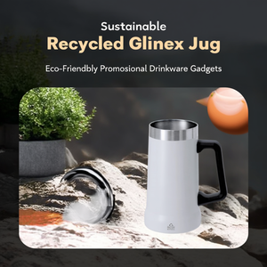 Gadget Promozionali Eco-Friendly: Brocca Glinox Riciclata Sostenibile - Product Image 3