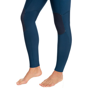 Traje de neopreno con cremallera en el pecho de día salado de 4/3mm personalizado de alta calidad para mujer con mangas estampadas florales, trajes de neopreno transpirables al por mayor - Product Image 4