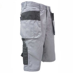 Shorts de sécurité de qualité supérieure avec logo personnalisé, bande réfléchissante, vêtements de travail, nouveaux vêtements de travail de fitness, style cargo, shorts de sécurité solides - Product Image 6