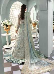 Nuevo estilo de diseñador Trabajo de bordado pesado Gharara Sharara Trajes paquistaníes para damas Deshierbe Desgaste con precio bajo - Product Image 4