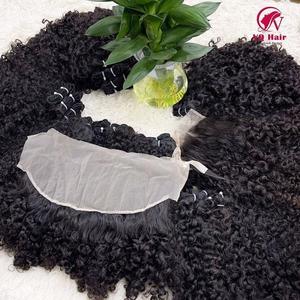 Mejor calidad 100% Natural birmano rizado SDD cabello humano Remy grado para mujeres negras de Vietnam - Product Image 2