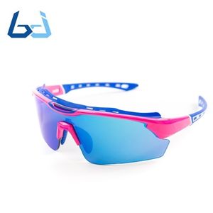 Borjye J121B Logo personnalisé Lunettes de sport résistantes aux chocs et anti-rayures - Product Image 2