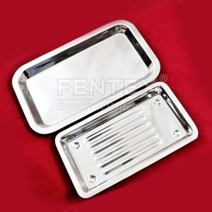 Nouvel ensemble de 2 instruments médicaux de qualité supérieure, plateau de scalpel, outils de laboratoire, instrument dentaire vétérinaire - Product Image 2