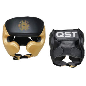 Vente chaude Léger Confortable Kickboxing Head Protector Conception Respirante Matériau PU Antidérapant pour la Protection du Visage - Product Image 1