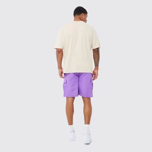 Impression sur demande Chemises pour hommes 100% coton 285gsm T-shirt vierge impression bouffée poids lourd surdimensionné - Product Image 5