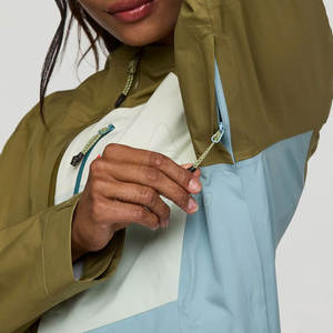 Chaqueta Cortavientos de Punto para Mujer al por Mayor - Último Estilo con Capucha, Color y Logotipo Personalizables, Material Poliéster/Nylon - Product Image 5