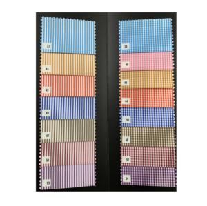 ผ้าเชิ้ตโพลีคอตตอนคุณภาพดีที่สุด ขนาด 58 นิ้ว ลายตารางหมากรุกสำหรับองค์กร |   ผู้จัดจำหน่ายผ้าสำหรับเสื้อผ้าจากอินเดีย - Product Image 2