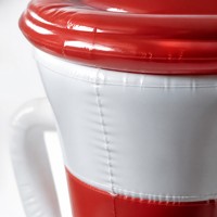 Tasse à café gonflable géante pour la grande ouverture, décoration professionnelle ODM, grande tasse à café pour les événements extérieurs, publicité pour les fêtes