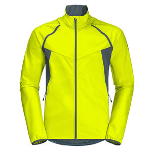 Nouveau style de veste coupe-vent avec logo personnalisé pour hommes veste de pluie en nylon softshell imperméable tissé pour sports de plein air veste de course pour hommes - Product Image 5