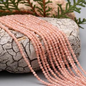 Gran Venta de cuentas de piedra lunar de melocotón de alta calidad, joyería de verano Natural facetada, piedras preciosas, cuentas de piedra sueltas de la mejor calidad - Product Image 4