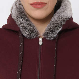 Chándal de Moda 100% Algodón para Mujer, Chándal Grueso de Invierno, Hombros Caídos, Personalizado, Talla Grande - Product Image 3