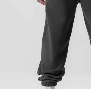 Pantalones Deportivos de Forro Polar Ligeros para Hombre, Cómodos, Ajustados, con Dobladillo, para Entrenamiento, Gimnasio, Correr, Ropa Casual, Fabricante OEM - Product Image 6