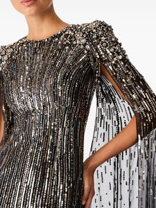 Manches courtes en voile élégant robe droite sexy pour femmes tissu crêpe antistatique respirant pour les fêtes et événements décontractés - Product Image 4