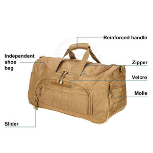 Bolsa de gimnasio ligera de alta calidad unisex, bolsa deportiva impermeable personalizada de nuevo estilo - Product Image 6