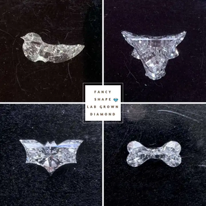 Diamant de laboratoire de taille ronde, synthétique HPHT CVD, diamant de forme fantaisie créé en laboratoire, couleur D, clarté VS1, fabricant en Inde - Product Image 2