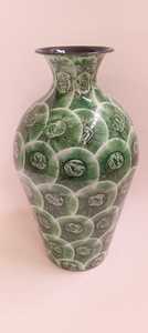 Vase à fleurs en fer fait à la main de haute qualité Vase décoratif en métal au design moderne pour les intérieurs de maison et d'hôtel pour les célébrations d'anniversaire - Product Image 2