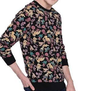 Precio de Venta caliente sudaderas Slim Fit hombres sudaderas para ropa casual cómodo pulóver básico algodón mezclado sudaderas - Product Image 4