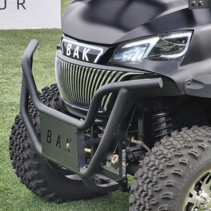 2025 nuevo diseño Premium Luxury LSV Club coche freno electrónico estacionamiento litio eléctrico barato G O L C A R T 2 4 plazas a la venta - Product Image 4