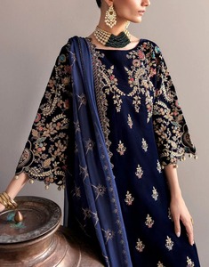 Vestidos Abaya de Boutique para mujer ecológicos hasta el suelo islámicos con botones de encaje para ropa de boda-Estilo informal de fiesta - Product Image 3