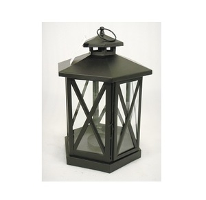 New Style <b>Black</b> Modern Candle Metal <b>Lantern</b> for Home Decor - Product Image 2