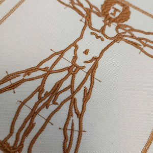 Parches profesionales pequeños de 1 cabeza única, costura computarizada personalizada por ordenador y tela de sarga, adhesivo Merrow Border - Product Image 3